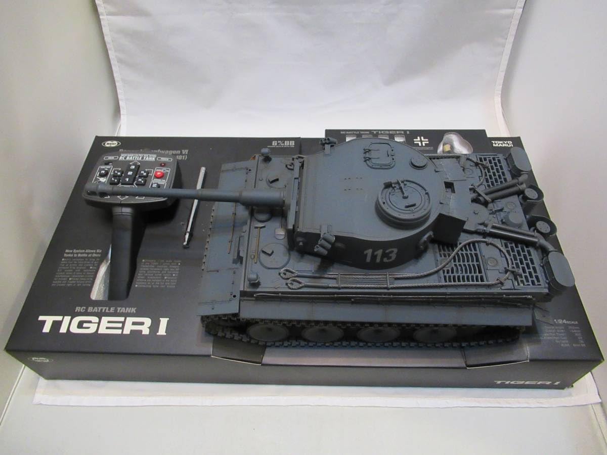 Amazon.co.jp: 東京マルイ 1/24 RCバトルタンク タイガーI 初期